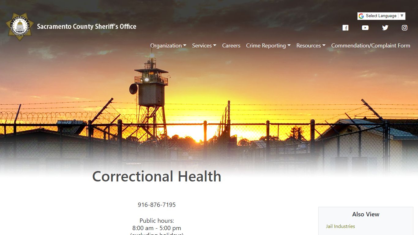 Correctional Health - Sac Sheriff